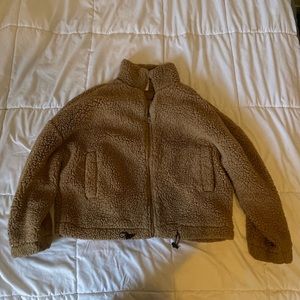 Large Fuzzy Jacket/Teddy Jacket.